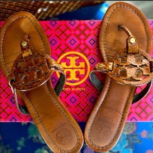 COPY Tory Burch Miller Croc Sandals